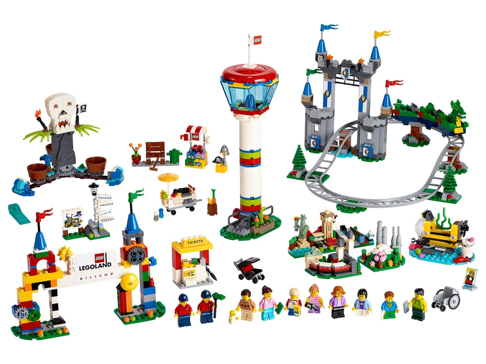 Foto 4 pulgar | Set De Construcción Lego Legoland Exclusive 40346 1336 Piezas - Venta Internacional.