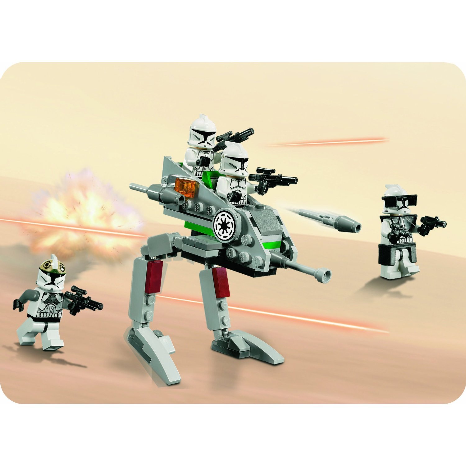 Foto 3 pulgar | Paquete De Batalla Lego Star Wars 8014 Clone Walker - Venta Internacional.