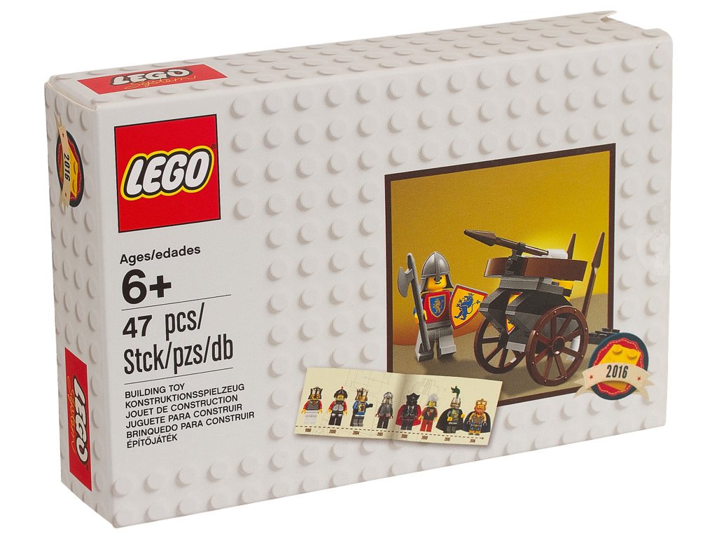 Paquete De Minifiguras Lego Retro Classic Knights Set 5004419 47 Piezas - Venta Internacional.