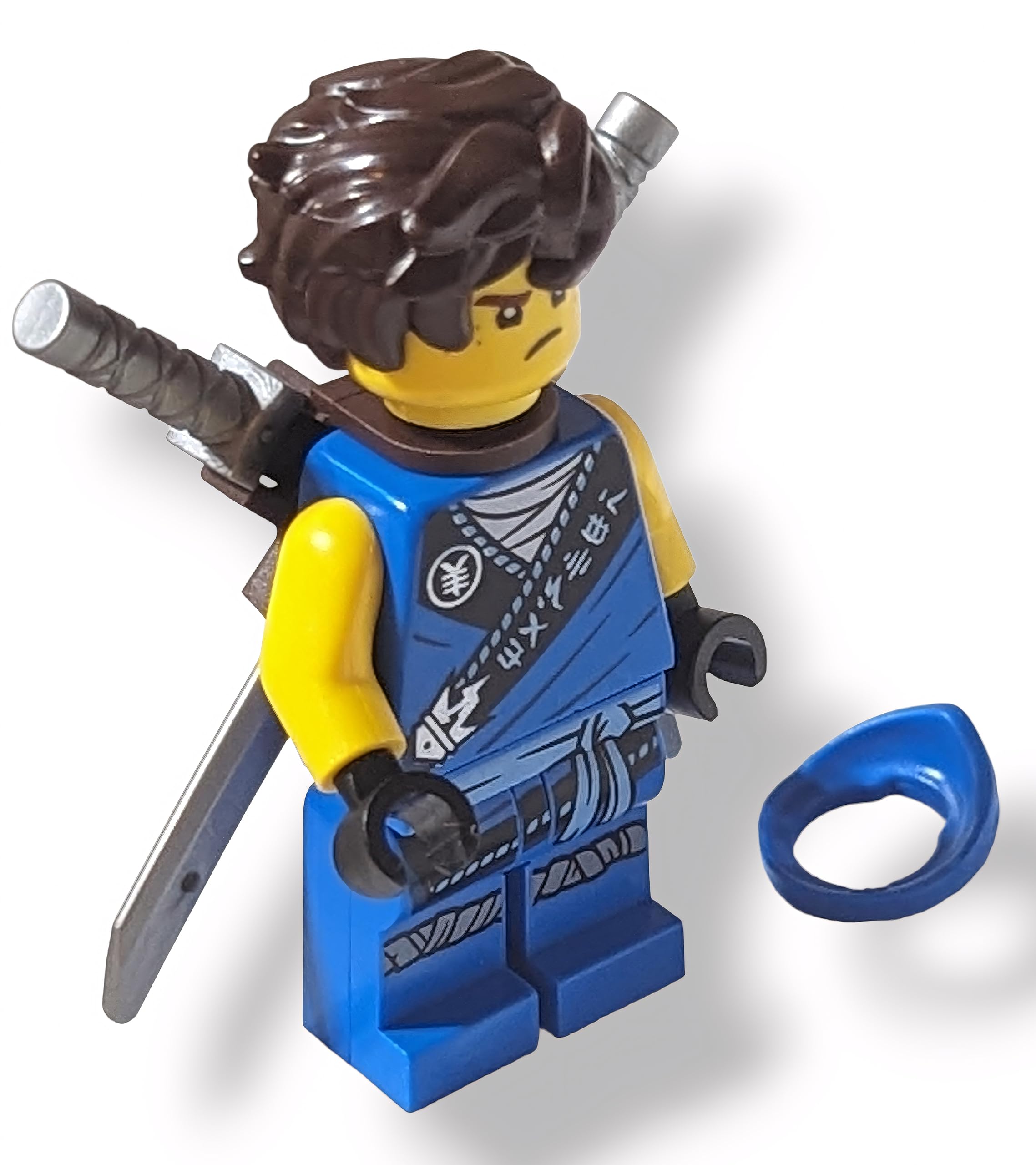 Foto 2 pulgar | Minifigura Lego Legacy Jay Blue Ninja Con Katanas 71735 A Partir De 8 Años - Venta Internacional.