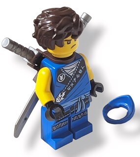 Foto 1 | Minifigura Lego Legacy Jay Blue Ninja Con Katanas 71735 A Partir De 8 Años - Venta Internacional.