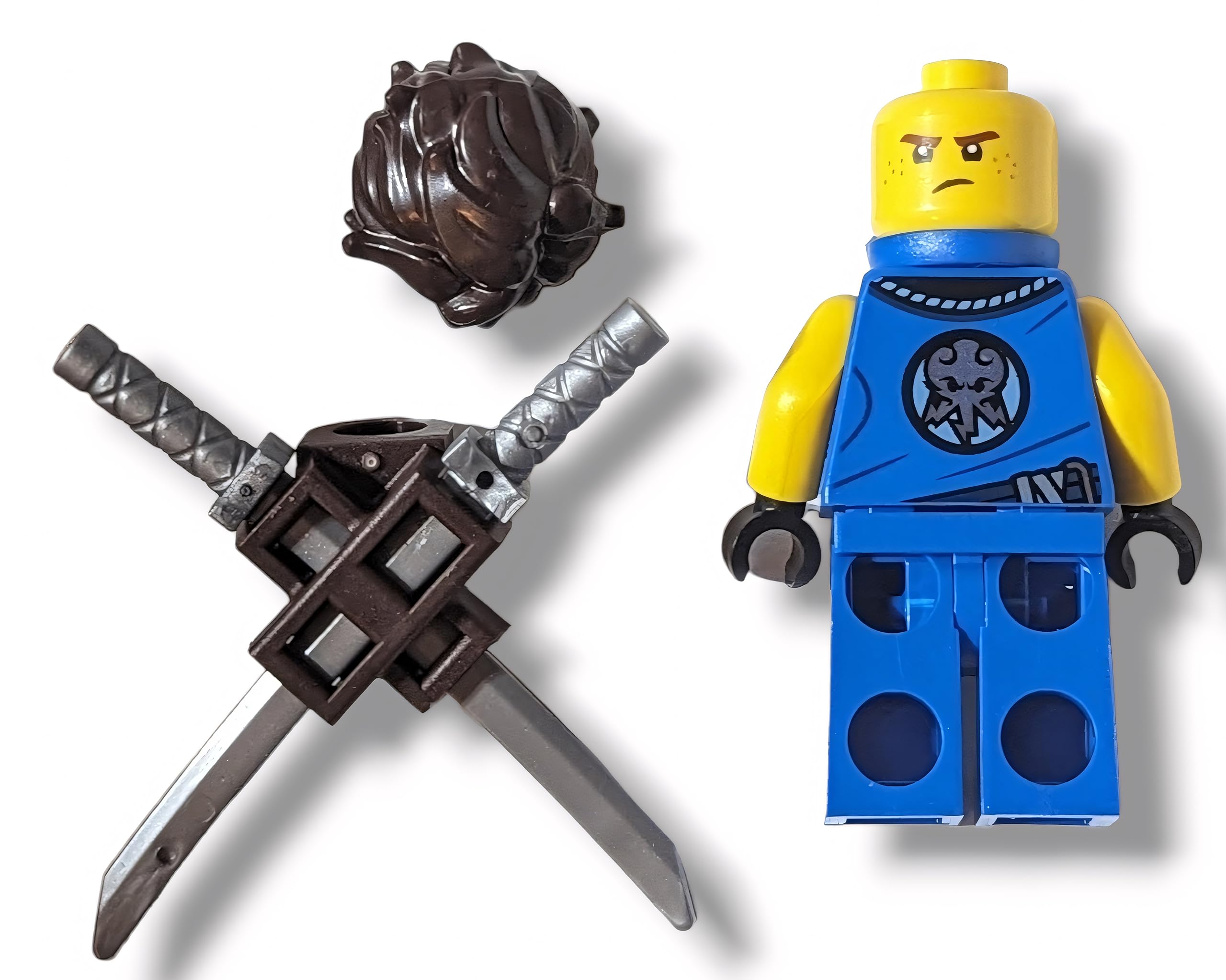 Foto 3 pulgar | Minifigura Lego Legacy Jay Blue Ninja Con Katanas 71735 A Partir De 8 Años - Venta Internacional.