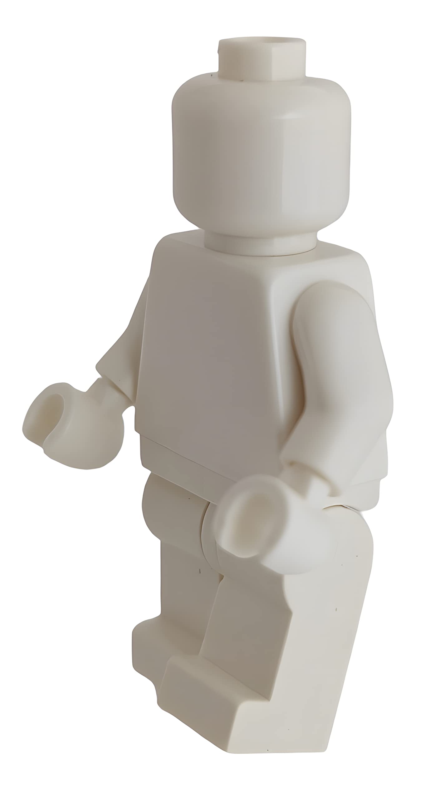 Foto 3 pulgar | Minifigura Lego, Lisa, Totalmente Blanca, Monocromática, Cabeza, Cuerpo, Torso, Brazos, Manos Y Piernas - Venta I