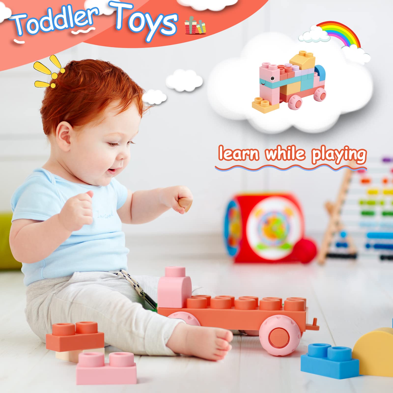 Foto 5 pulgar | Set De Bloques De Construcción Chenxuanbro Stem Para Niños De 18 A 6 Años Con Bloques Grandes - Venta Internacional.