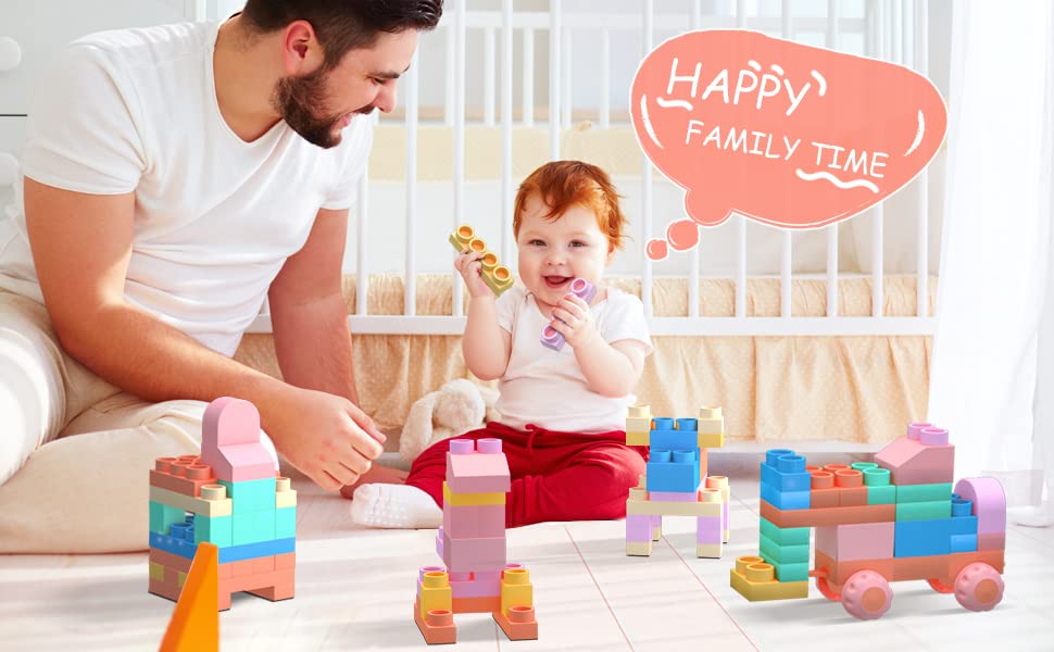 Foto 8 pulgar | Set De Bloques De Construcción Chenxuanbro Stem Para Niños De 18 A 6 Años Con Bloques Grandes - Venta Internacional.