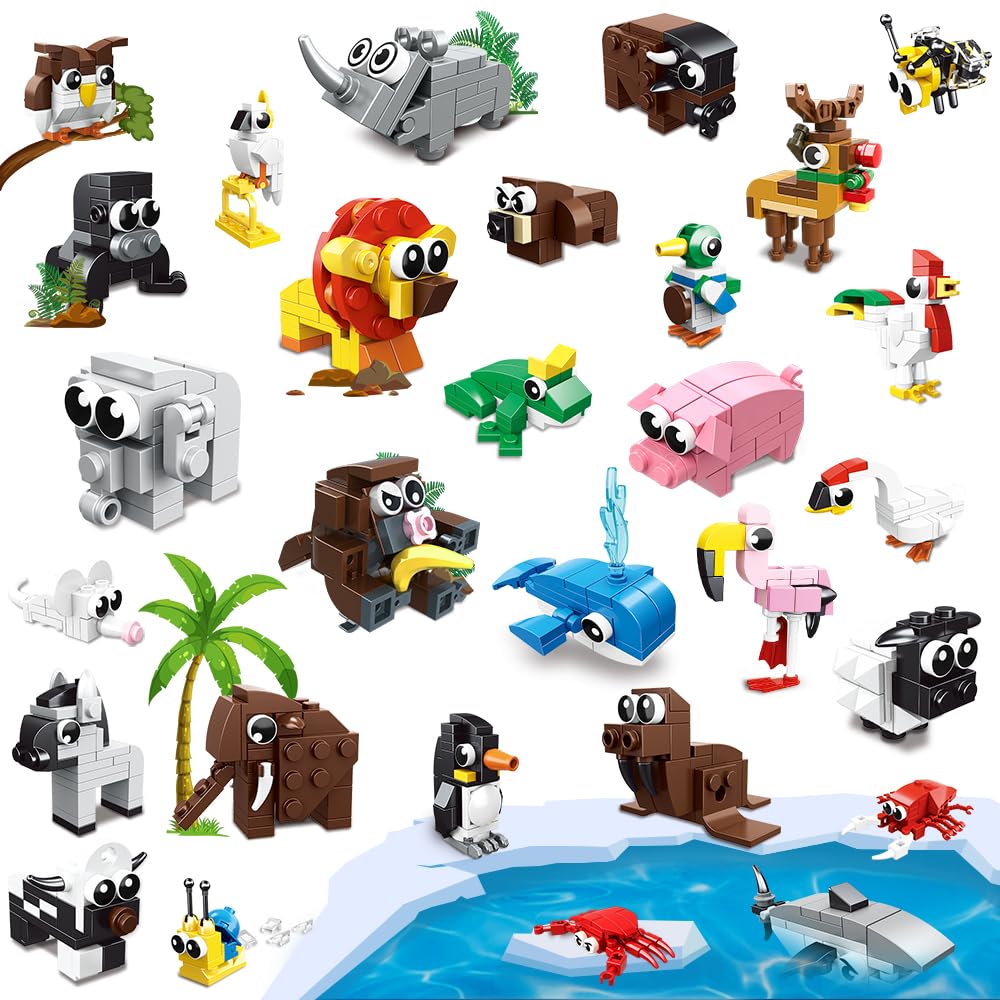 Foto 2 pulgar | Juego De Bloques De Construcción Hogokids, 30 Paquetes De Obsequios Para Fiestas De Más De 6 Años - Venta Internacion