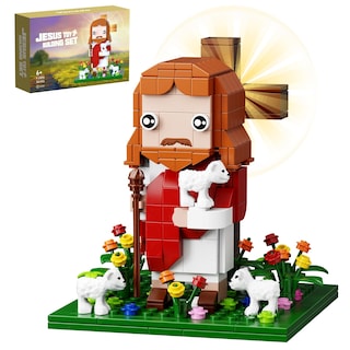 Foto 1 | Set De Bloques De Construcción Vonado Jesus The Shepherd God 324pcs - Venta Internacional.