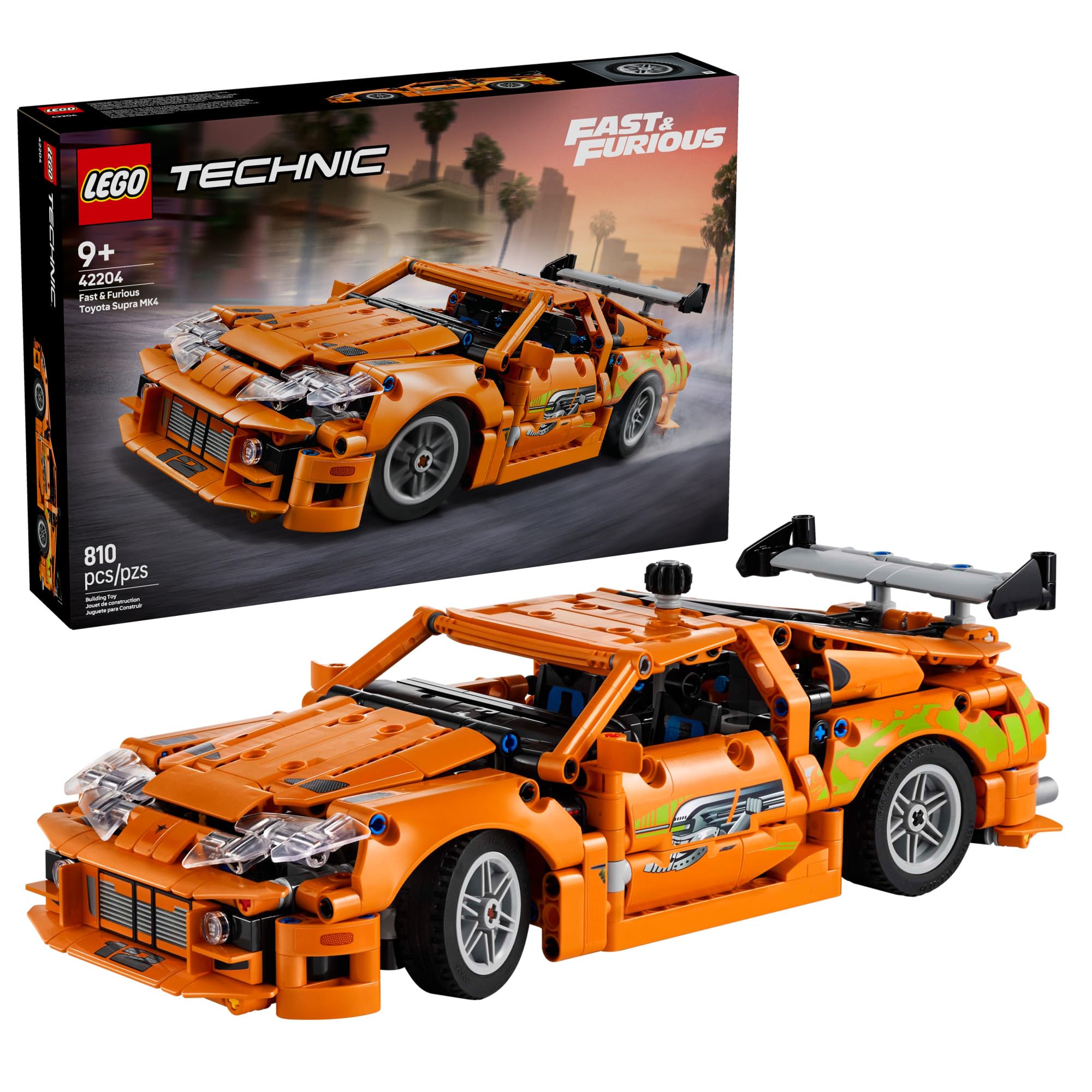 Foto 2 pulgar | Kit De Construcción Lego Technic Rápido Y Furioso Para Toyota Supra Mk4 - Venta Internacional.