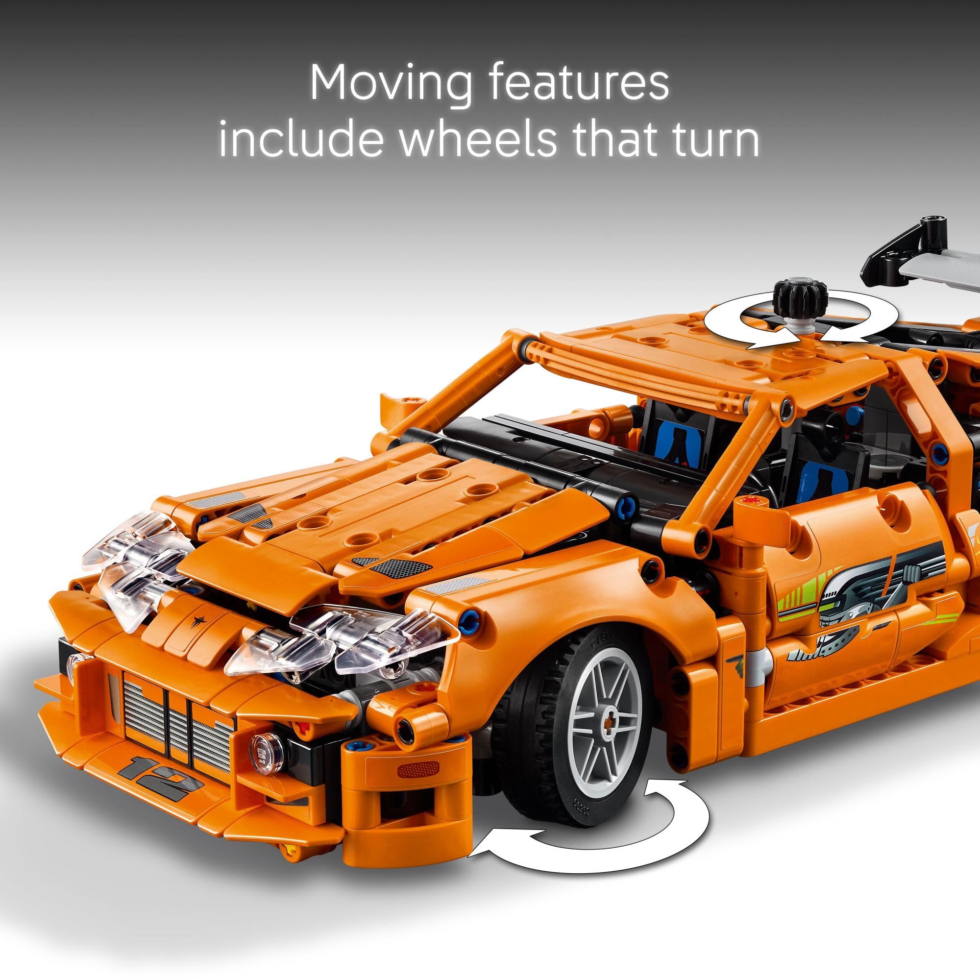 Foto 4 pulgar | Kit De Construcción Lego Technic Rápido Y Furioso Para Toyota Supra Mk4 - Venta Internacional.