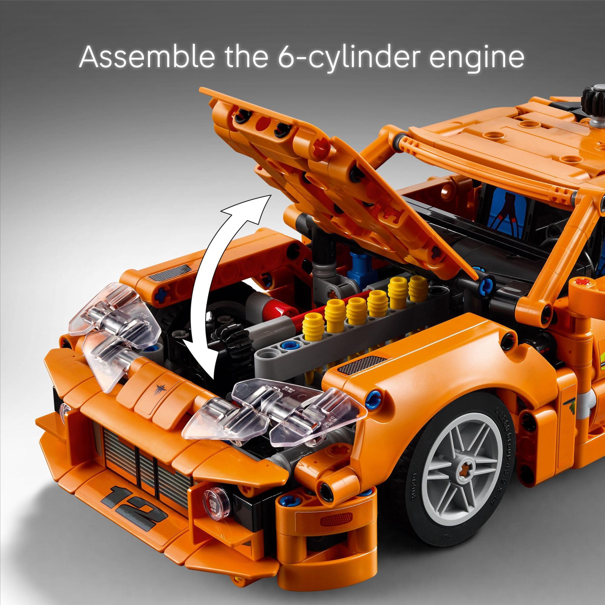 Foto 5 pulgar | Kit De Construcción Lego Technic Rápido Y Furioso Para Toyota Supra Mk4 - Venta Internacional.
