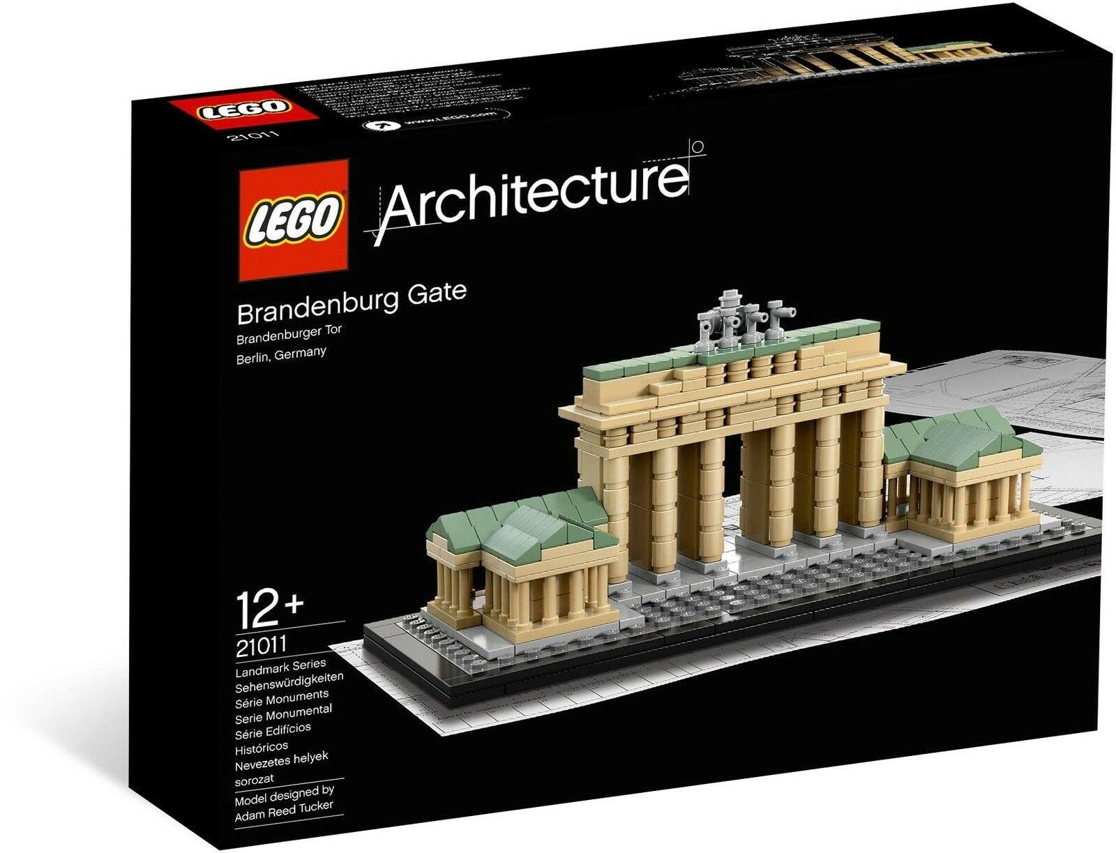 Foto 2 pulgar | Juguete De Construcción Lego Architecture Brandenburg Gate 21011 - Venta Internacional.