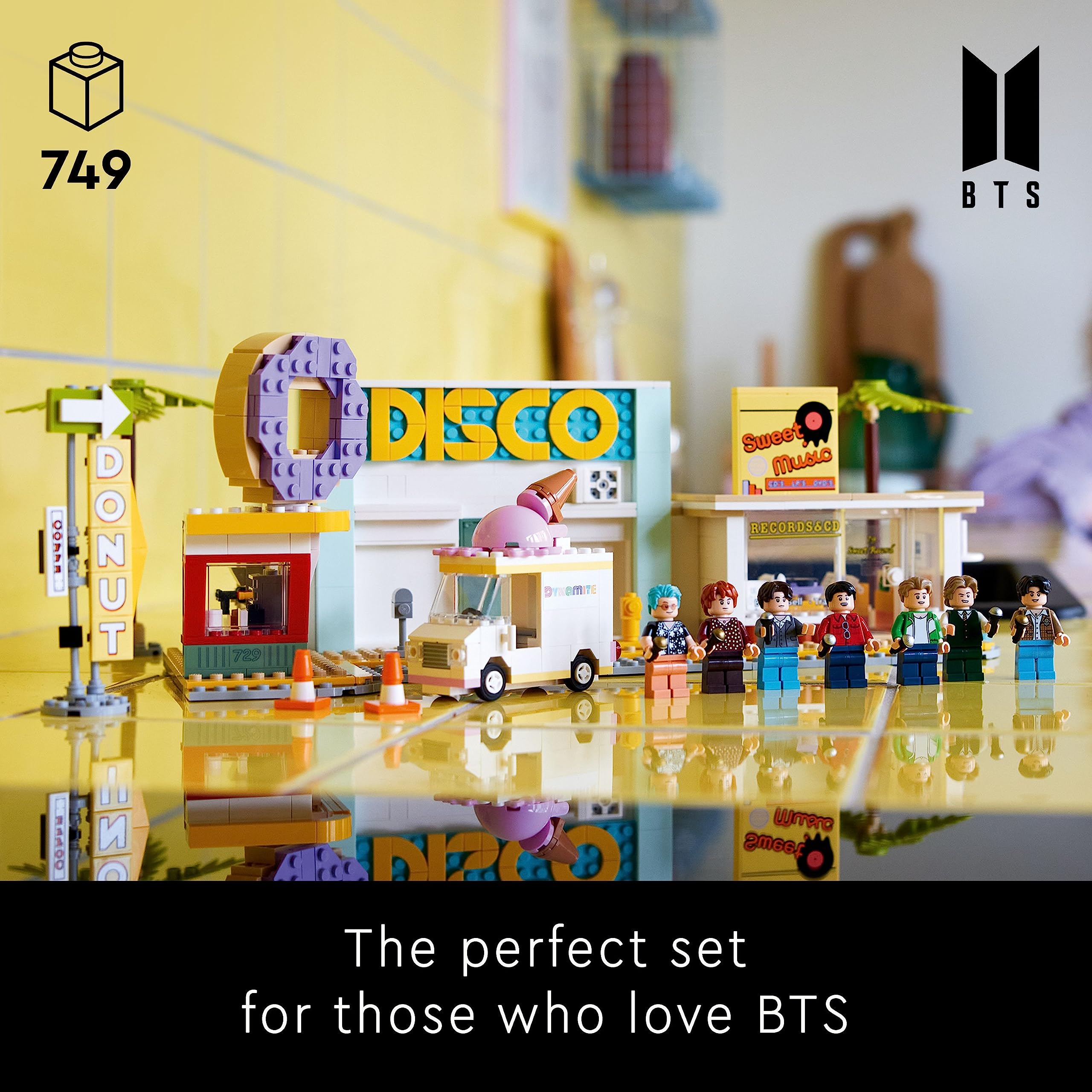 Foto 3 pulgar | Maqueta Lego Ideas Bts Dynamite 21339 Con 7 Minifiguras - Venta Internacional.