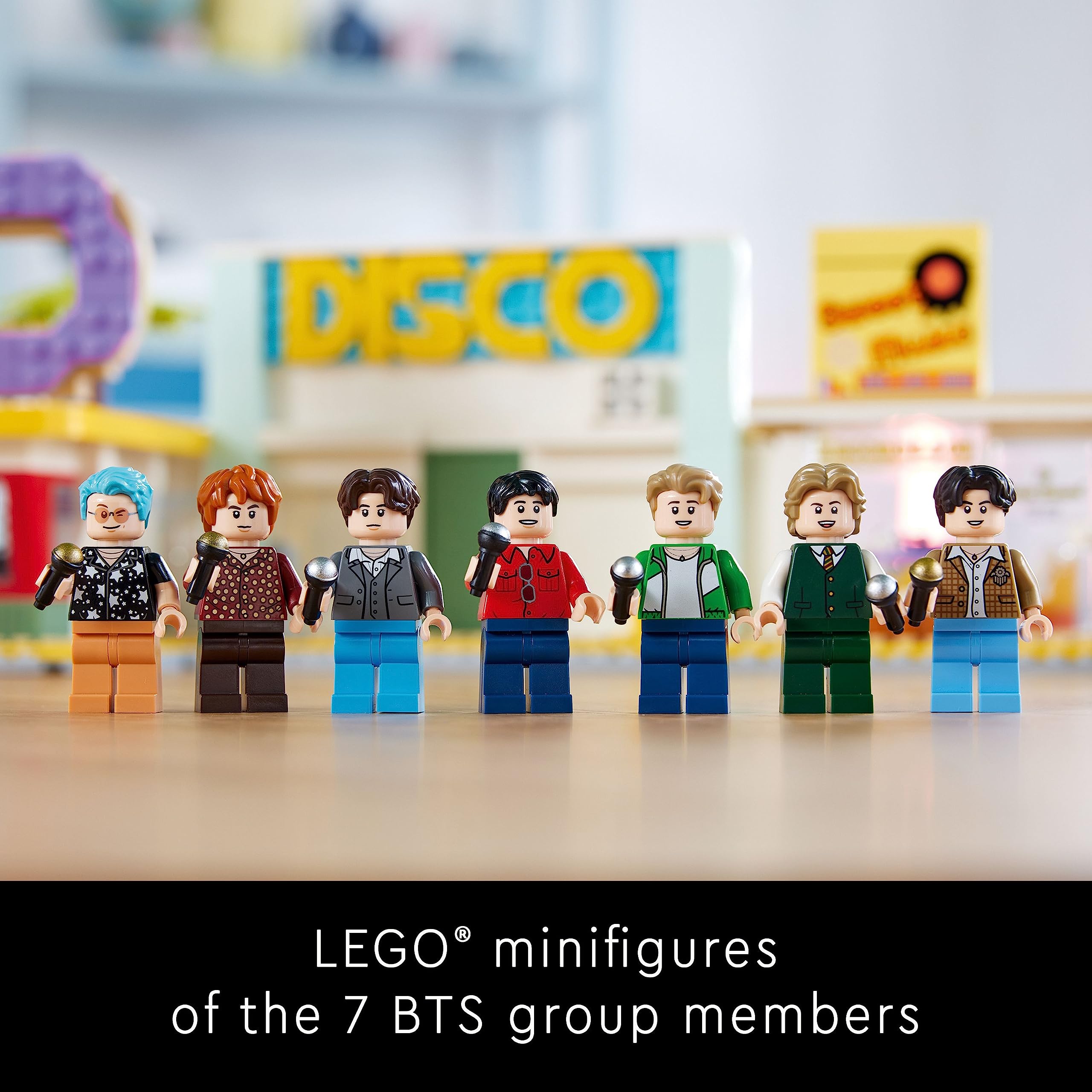 Foto 4 pulgar | Maqueta Lego Ideas Bts Dynamite 21339 Con 7 Minifiguras - Venta Internacional.