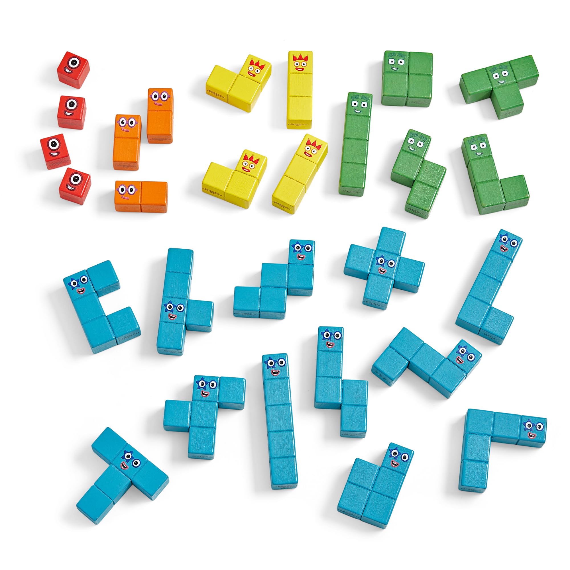 Foto 4 pulgar | Set De Actividades Con Bloques De Construcción De Madera Hand2mind Numberblocks - Venta Internacional.