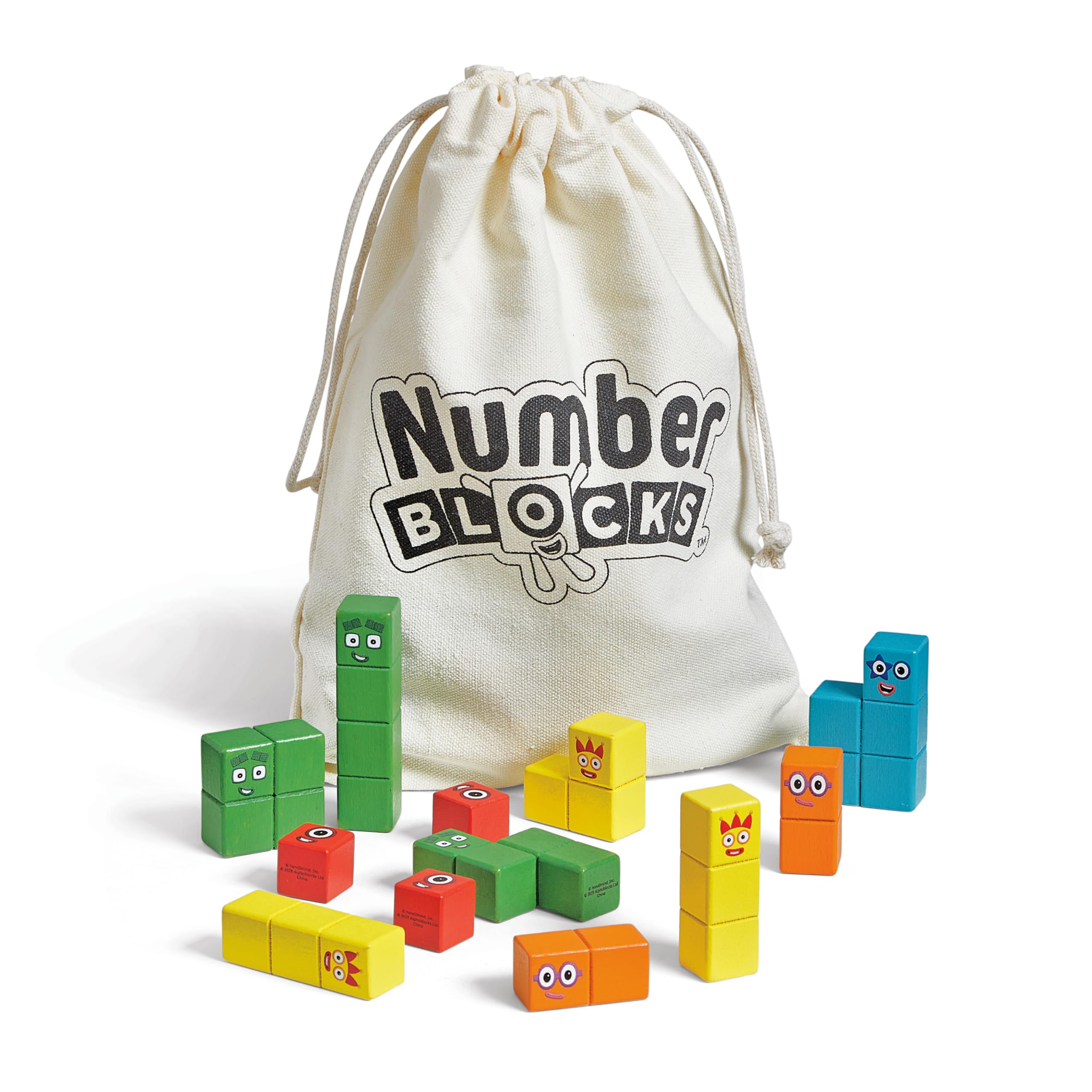 Foto 7 pulgar | Set De Actividades Con Bloques De Construcción De Madera Hand2mind Numberblocks - Venta Internacional.