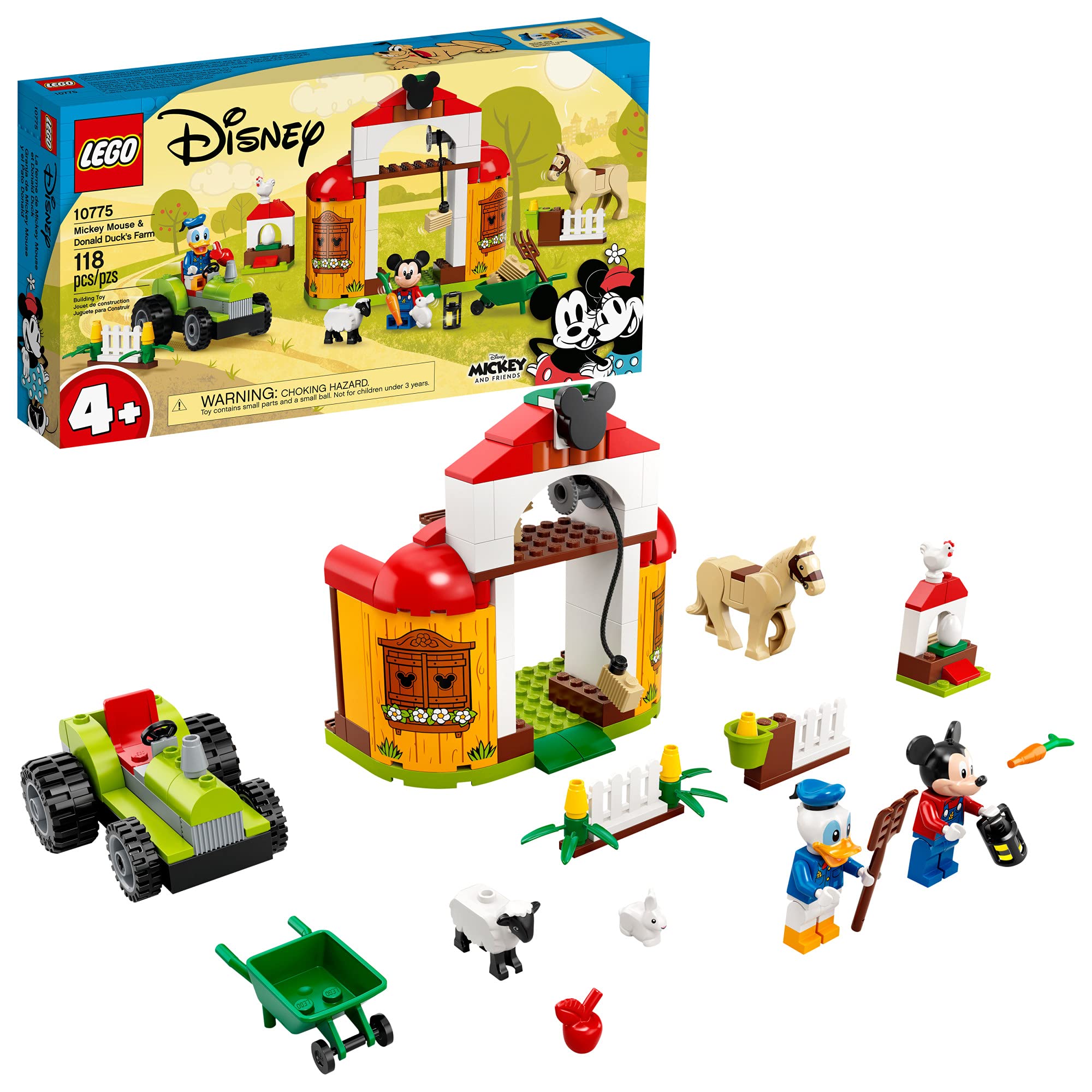 Foto 2 pulgar | Kit De Construcción Lego Disney Mickey Y Sus Amigos Farm 10775 - Venta Internacional.