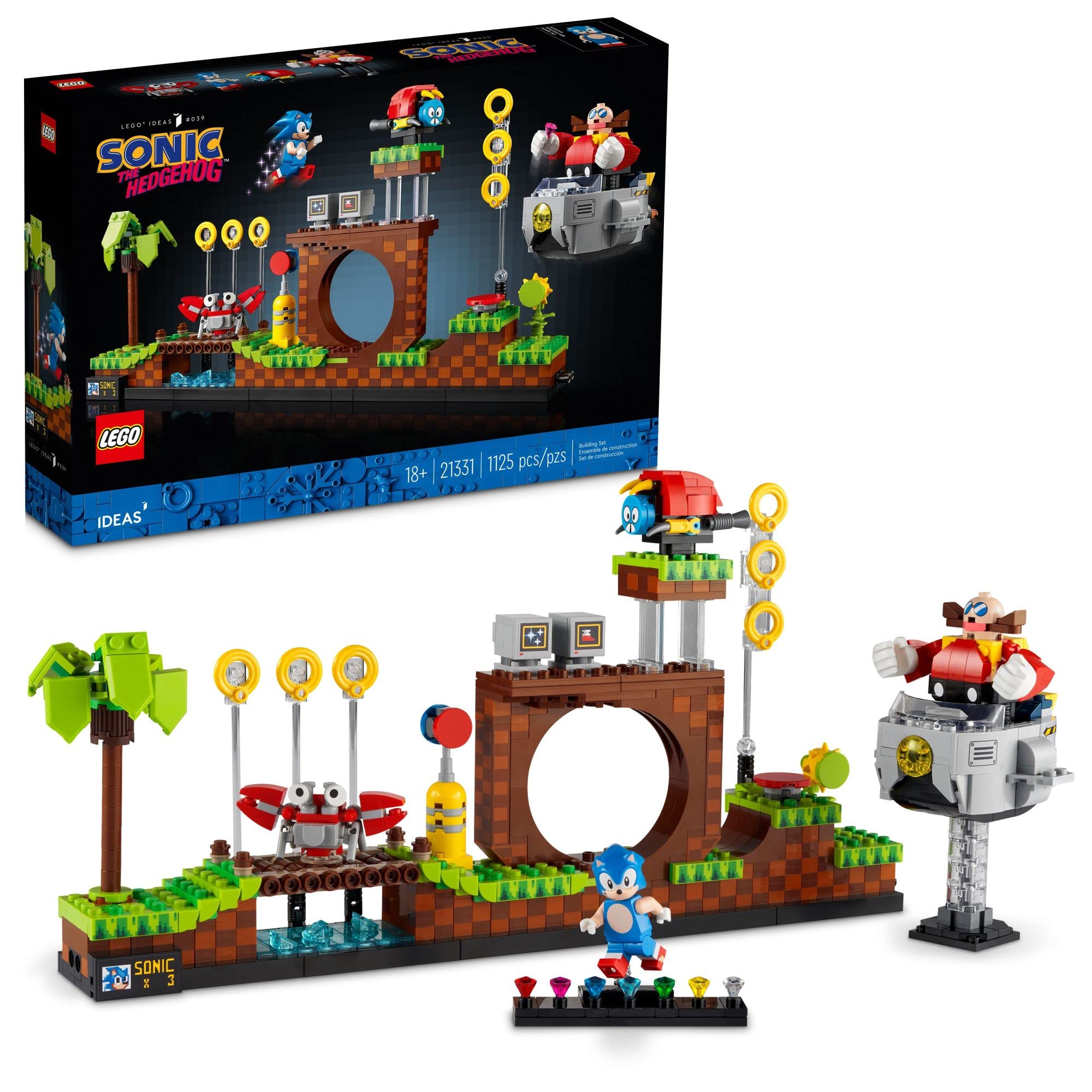 Foto 2 pulgar | Set Coleccionable Lego Ideas Sonic The Hedgehog 21331 Con Figuras - Venta Internacional.
