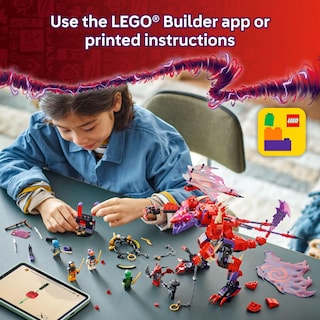 Foto 6 | Juguete De Construcción Lego Ninjago Thunderfang Dragon Of Chaos 71832 - Venta Internacional.