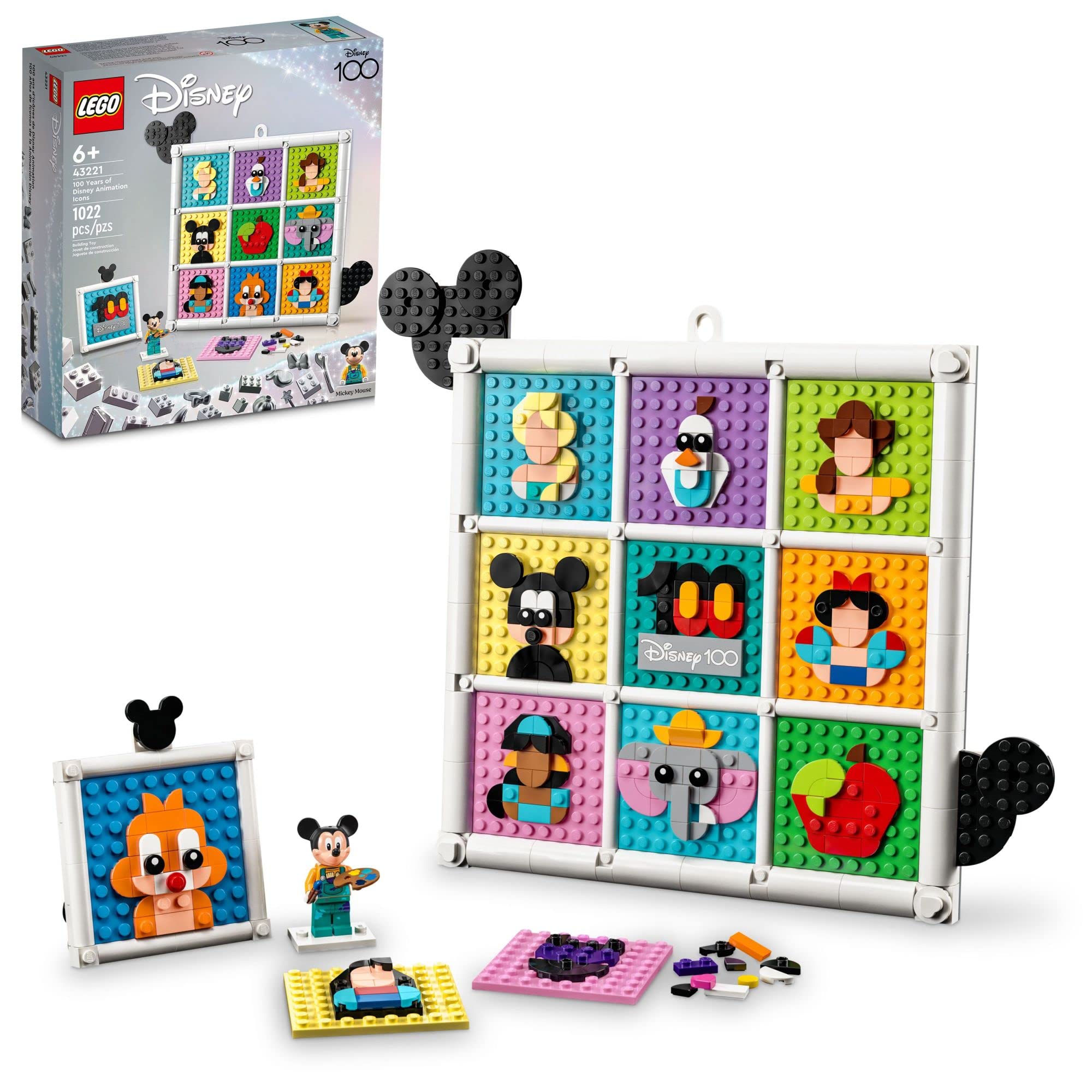 Foto 2 pulgar | Juguete Lego Disney Classic 100 Años De Animación De Disney 43221 - Venta Internacional.