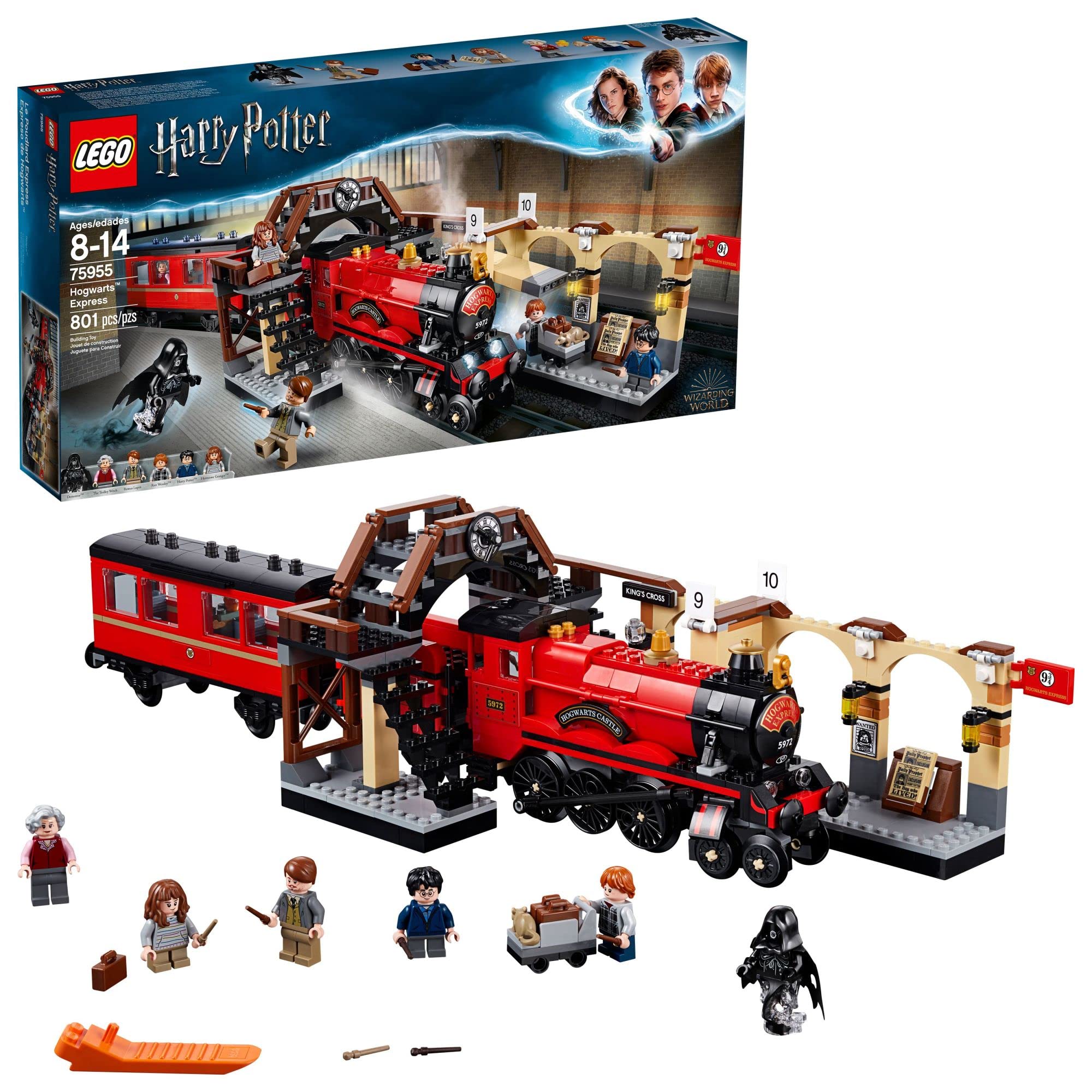 Foto 2 pulgar | Set De Construcción De Trenes De Juguete Lego Harry Potter Hogwarts Express - Venta Internacional.