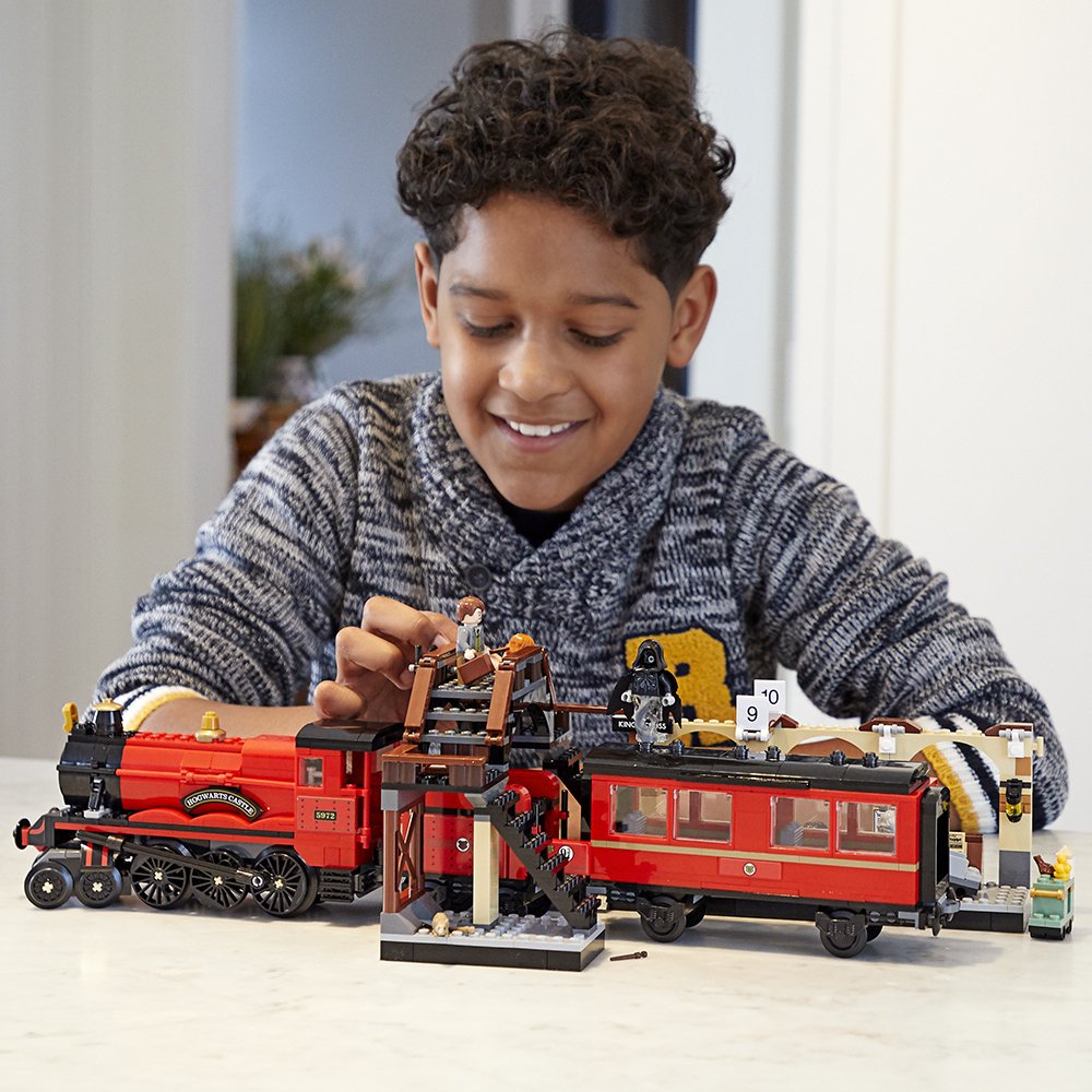 Foto 4 pulgar | Set De Construcción De Trenes De Juguete Lego Harry Potter Hogwarts Express - Venta Internacional.