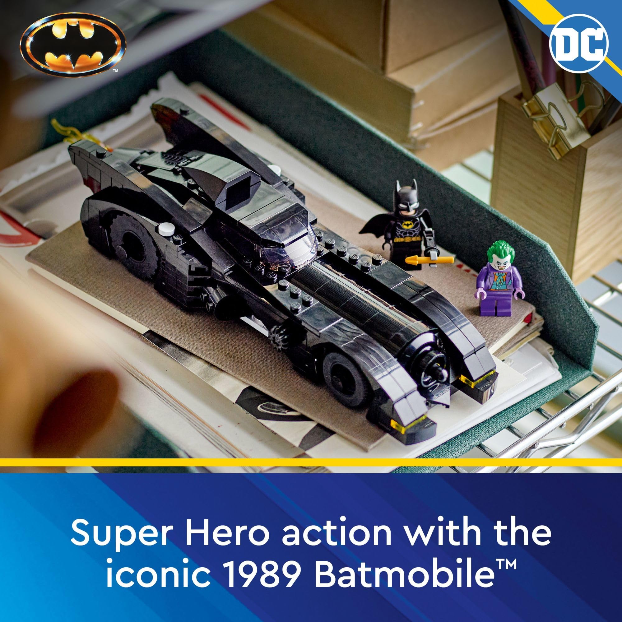 Foto 3 pulgar | Set De Juguetes De Construcción Lego Dc Batmobile Batman Contra El Joker - Venta Internacional.
