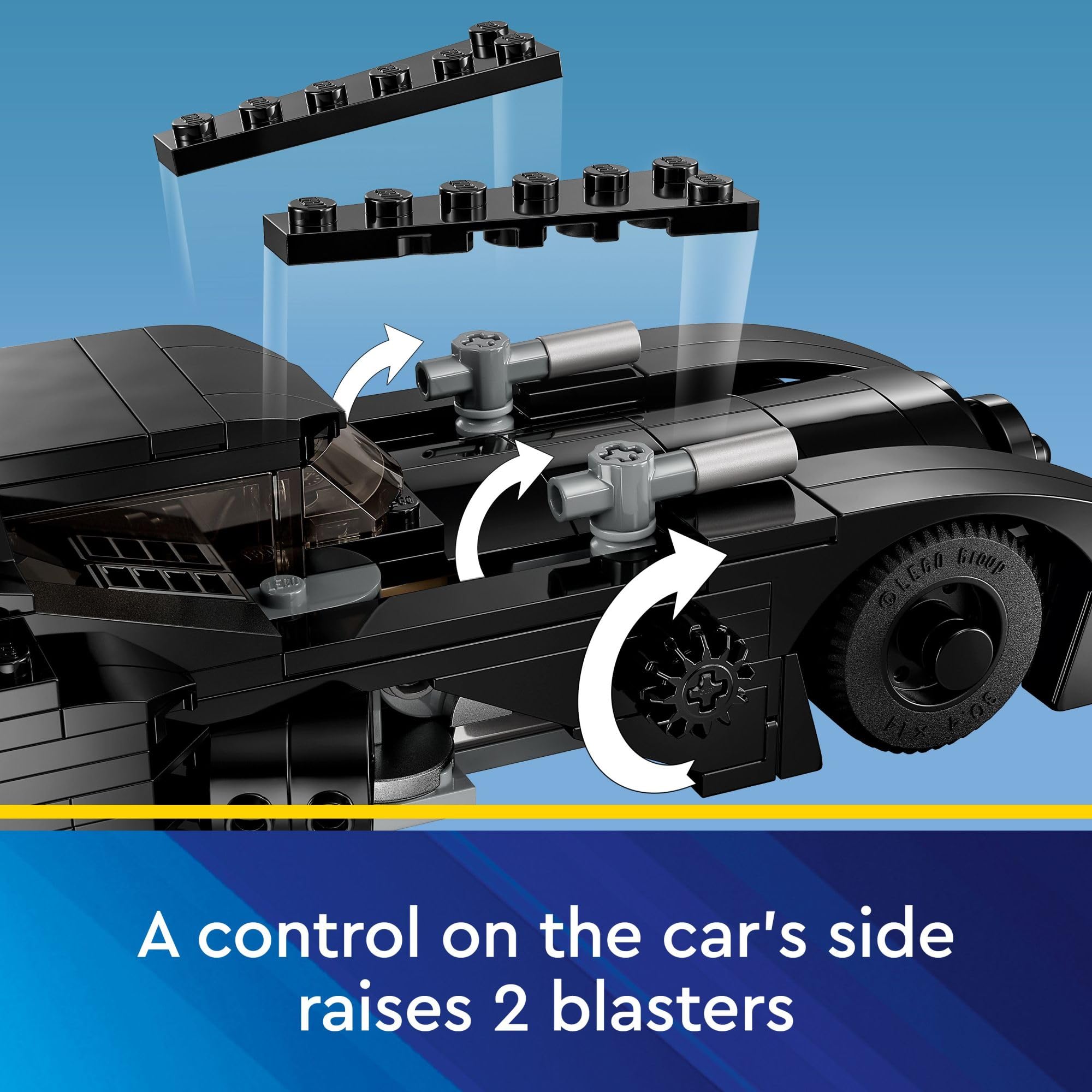 Foto 4 | Set De Juguetes De Construcción Lego Dc Batmobile Batman Contra El Joker - Venta Internacional.