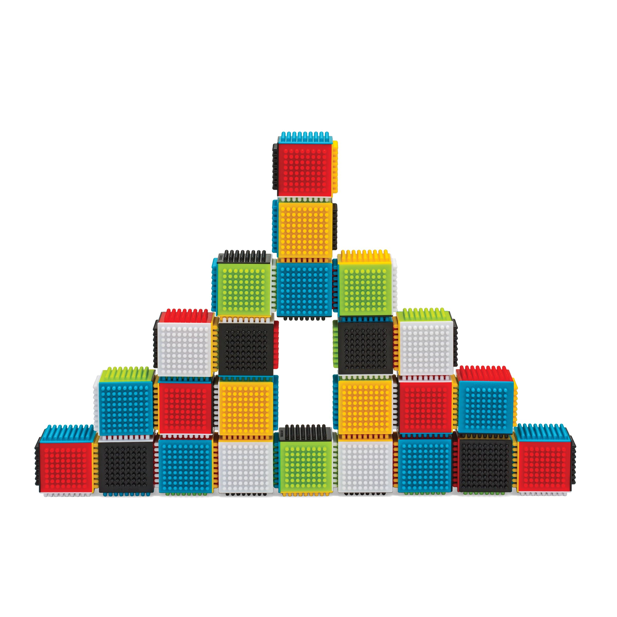 Foto 1 | Bloques Sensoriales Infantino Press & Stay Para Bebés De Más De 6 M, 24 Unidades - Venta Internacional.