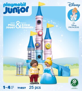 Foto 3 | Toy Playmobil Junior Y Disney Cinderella's Castle Durante Más De 1 Año - Venta Internacional.