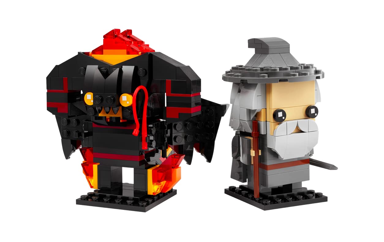 Foto 2 pulgar | Set De Construcción Lego Brickheadz 40631 Gandalf El Gris Y Balrog - Venta Internacional.