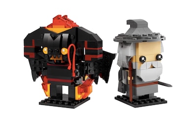 Foto 1 | Set De Construcción Lego Brickheadz 40631 Gandalf El Gris Y Balrog - Venta Internacional.