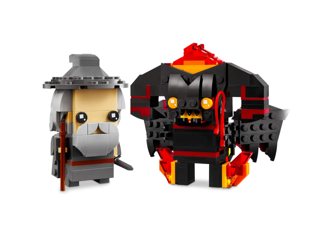 Foto 4 pulgar | Set De Construcción Lego Brickheadz 40631 Gandalf El Gris Y Balrog - Venta Internacional.
