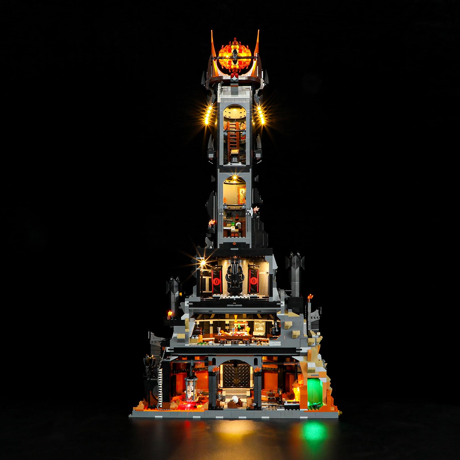 Foto 3 pulgar | Kit De Luces Para Lego Barad-dur 10333 Iconos De El Señor De Los Anillos - Venta Internacional.