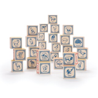 Foto 2 | Bloques Uncle Goose Classic Abc 28 Cubos De Madera De Tilo De 44 Mm - Venta Internacional.