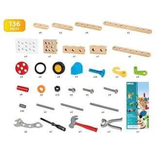 Foto 7 | Set De Construcción Brio Builder 34587 136 Piezas A Partir De 3 Años - Venta Internacional.