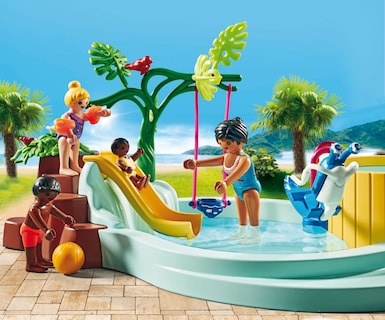 Foto 6 | Piscina Infantil Playmobil Con Balancín De Primavera Y Bañera De Hidromasaje - Venta Internacional.