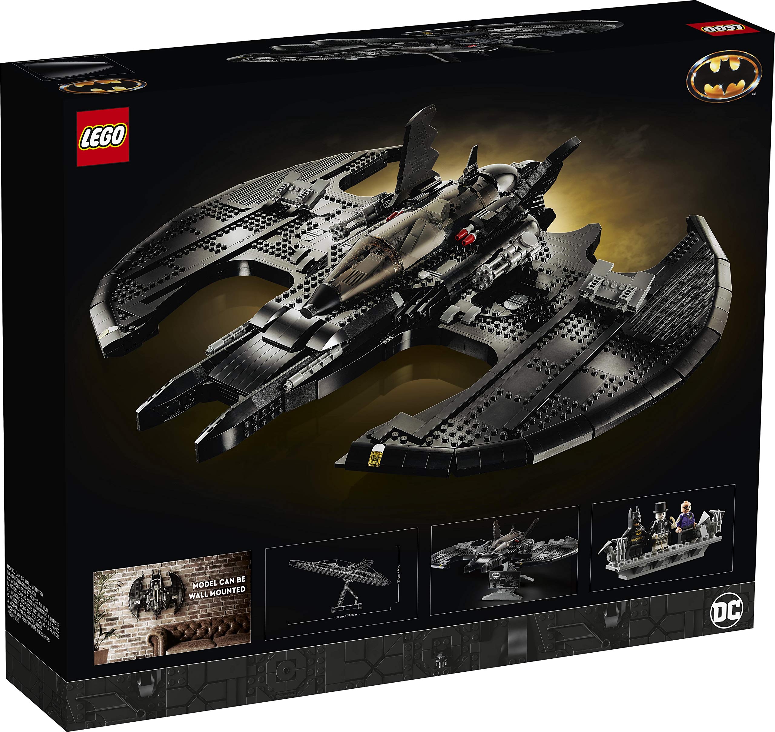 Foto 5 pulgar | Juego De Construcción Lego 76161 Batman 1989 Batwing Set - Venta Internacional.