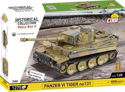 Foto 2 | Bloques De Construcción: Colección Histórica Cobi: Panzer Vi Tiger 131 De La Segunda Guerra Mundial - Venta Interna