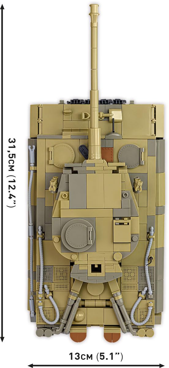 Foto 5 pulgar | Bloques De Construcción: Colección Histórica Cobi: Panzer Vi Tiger 131 De La Segunda Guerra Mundial - Venta Interna