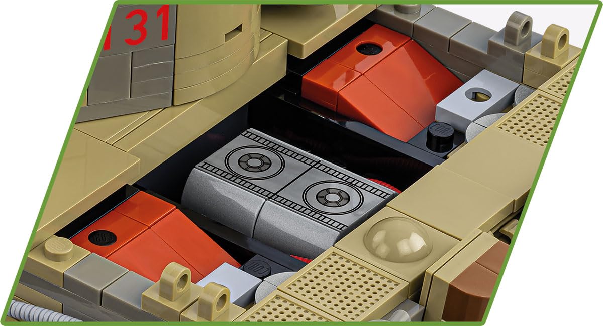 Foto 7 pulgar | Bloques De Construcción: Colección Histórica Cobi: Panzer Vi Tiger 131 De La Segunda Guerra Mundial - Venta Interna