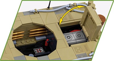 Foto 7 | Bloques De Construcción: Colección Histórica Cobi: Panzer Vi Tiger 131 De La Segunda Guerra Mundial - Venta Interna