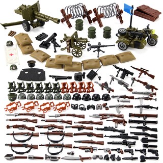 Foto 1 | Set De Armas Feleph De La Segunda Guerra Mundial Para Figuras De Soldados Con Accesorios - Venta Internacional.