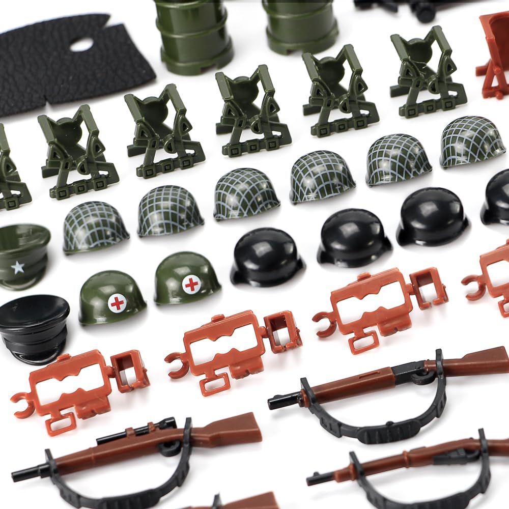 Foto 3 pulgar | Set De Armas Feleph De La Segunda Guerra Mundial Para Figuras De Soldados Con Accesorios - Venta Internacional.