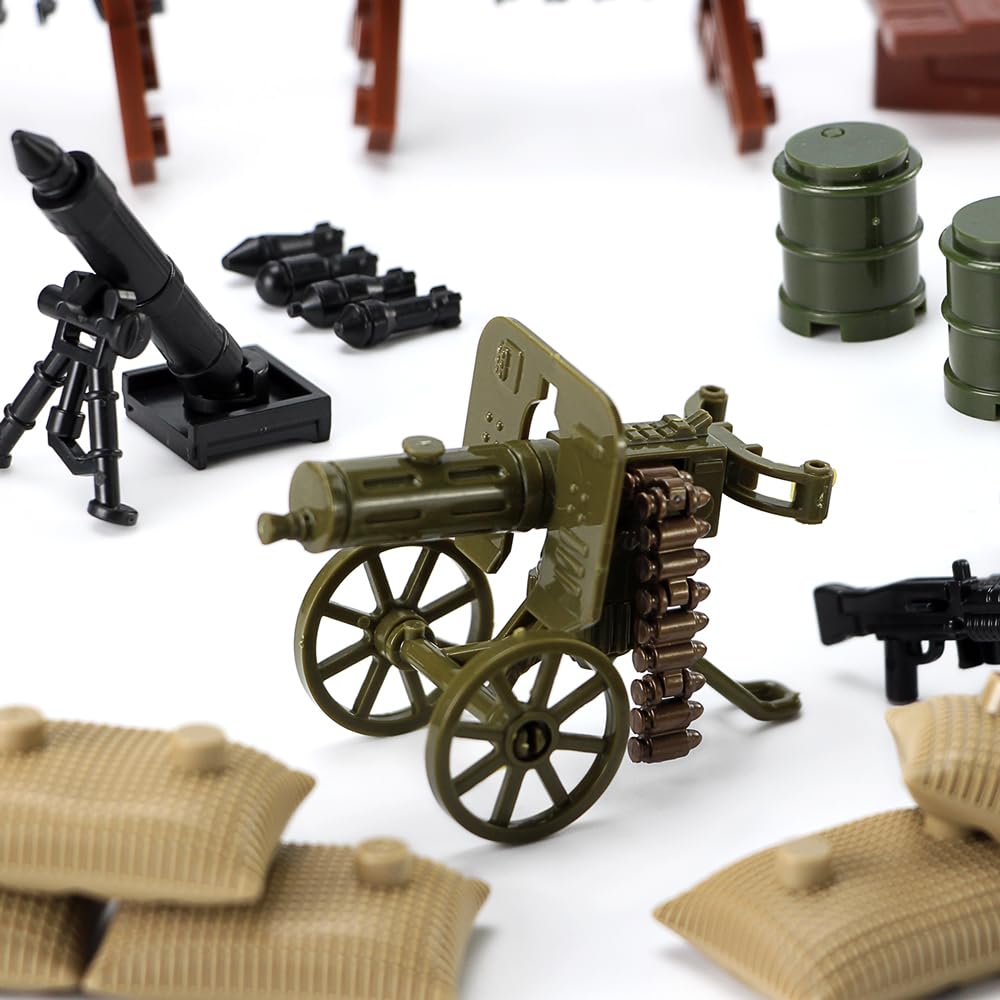 Foto 6 pulgar | Set De Armas Feleph De La Segunda Guerra Mundial Para Figuras De Soldados Con Accesorios - Venta Internacional.