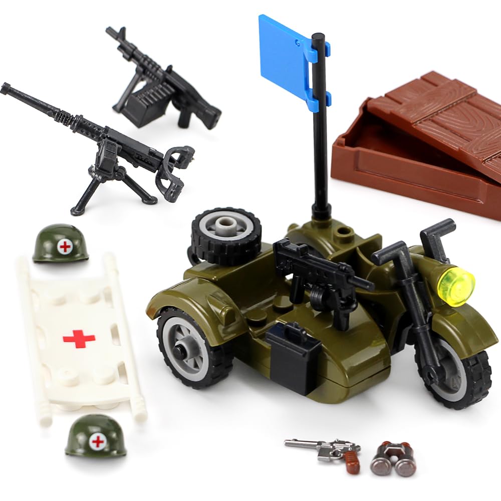 Foto 8 pulgar | Set De Armas Feleph De La Segunda Guerra Mundial Para Figuras De Soldados Con Accesorios - Venta Internacional.