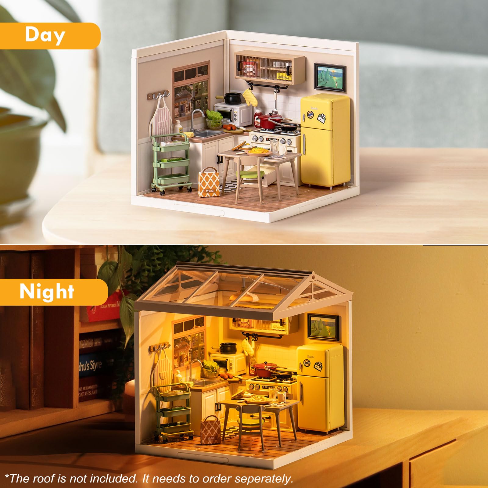 Foto 3 pulgar | Set De Construcción Rolife Diy Diy, Casa De Plástico En Miniatura Con Led - Venta Internacional.
