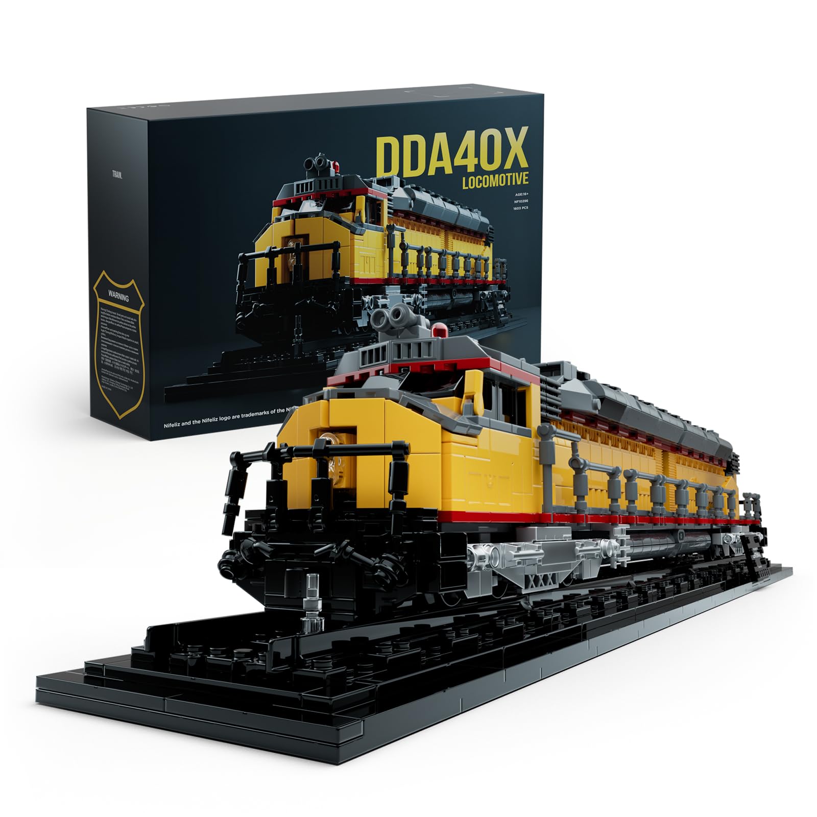 Foto 2 pulgar | Set De Construcción De Locomotoras Nifeliz Dda40x Con Base 1603 Piezas Nf10296 - Venta Internacional.