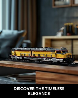 Foto 2 | Set De Construcción De Locomotoras Nifeliz Dda40x Con Base 1603 Piezas Nf10296 - Venta Internacional.