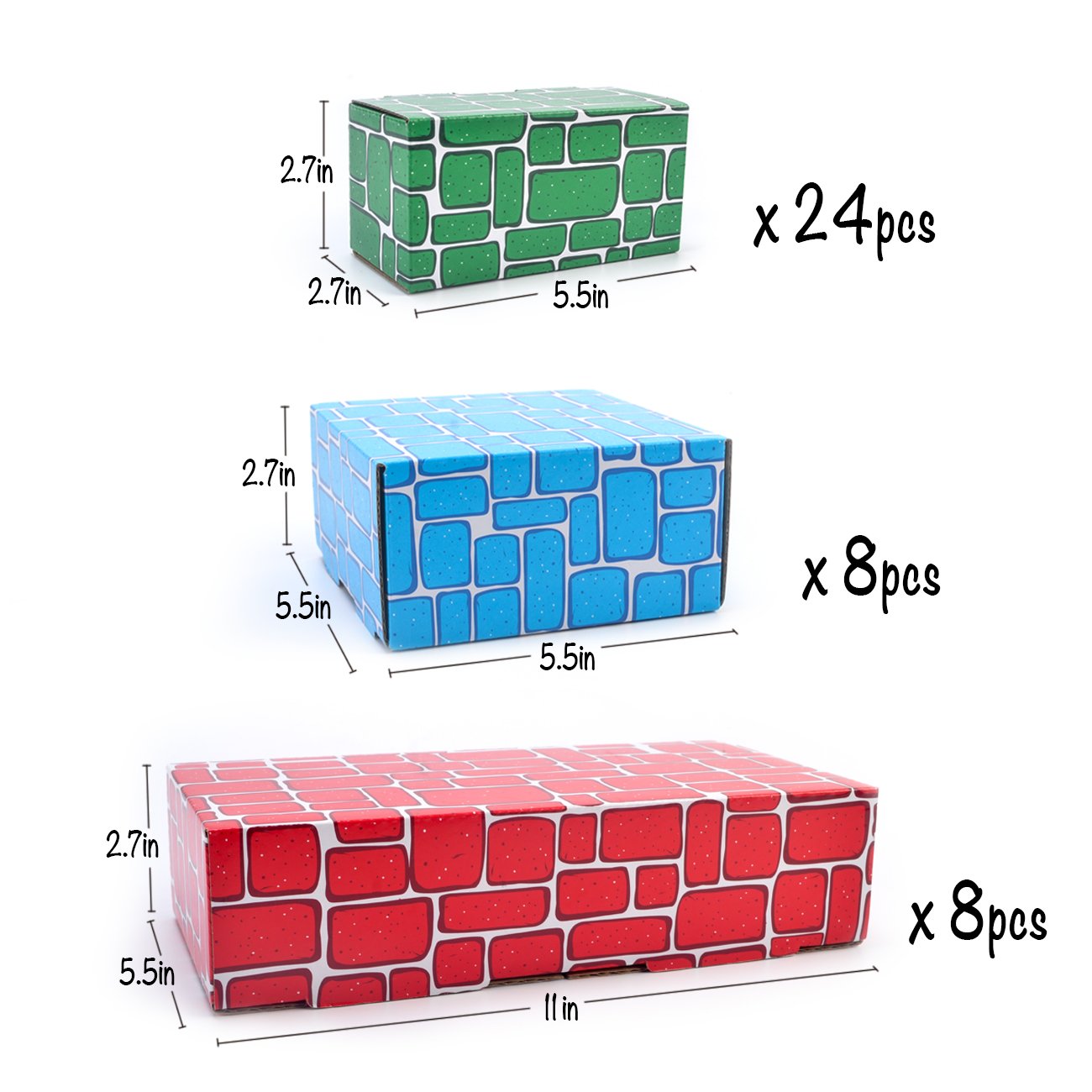 Foto 4 | Bloque De Construcción De Cartón Exercise N Play Jumbo, 40 Unidades, Para Niños - Venta Internacional.
