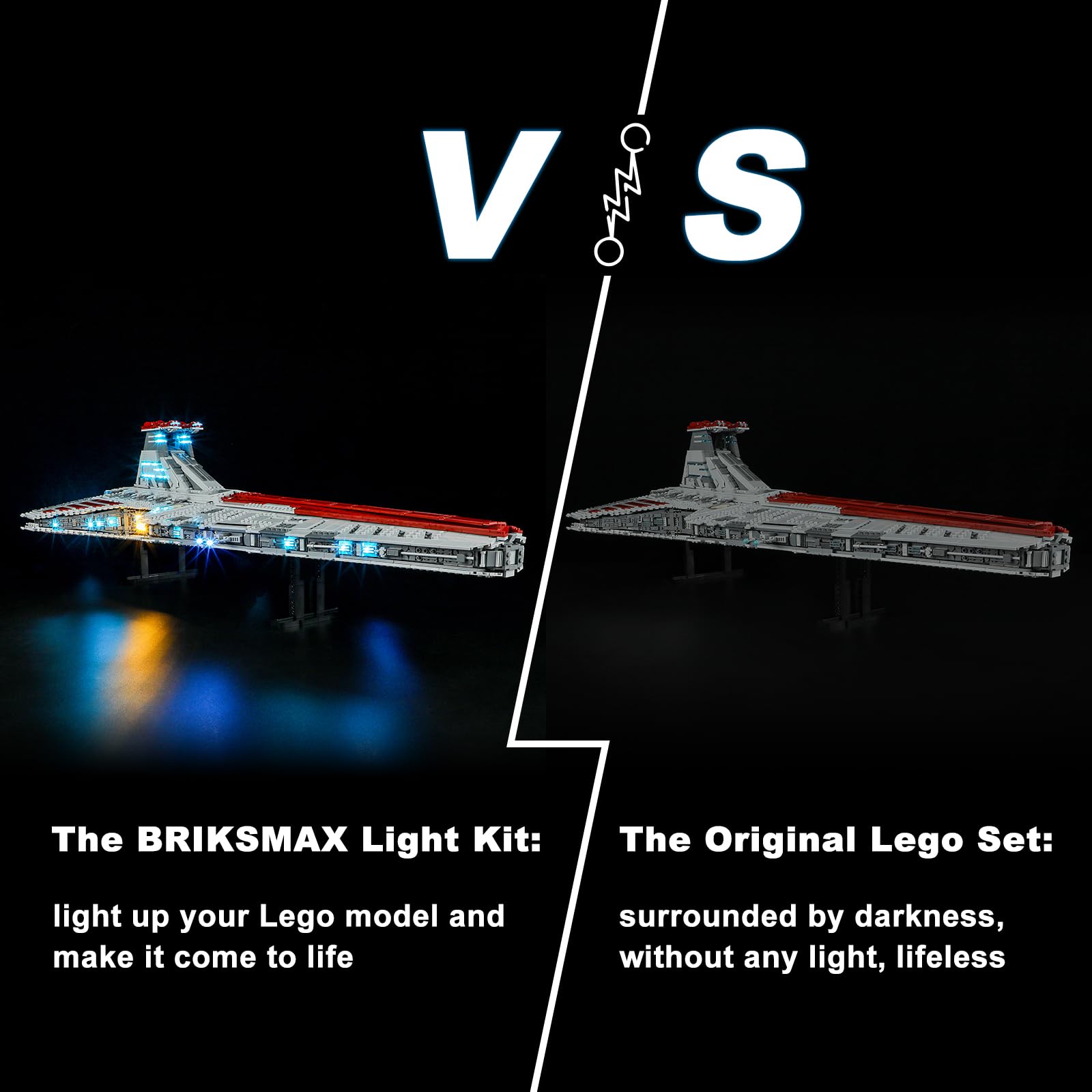 Foto 7 pulgar | Kit De Iluminación Briksmax Para Lego-75367 Venator-class Republic - Venta Internacional.